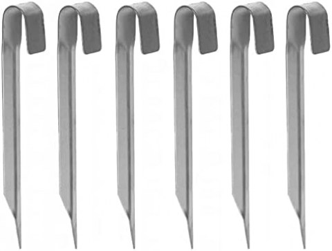 ground anchors for trampolines, tarpaulin or tent, ground anchors made of galvanised iron, ground anchor